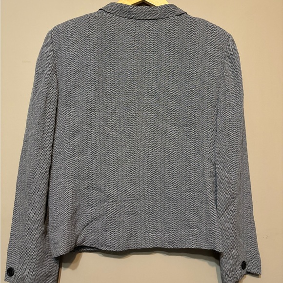 JONES STUDIO Vintage Chevron Blazer - Picture 4 of 5